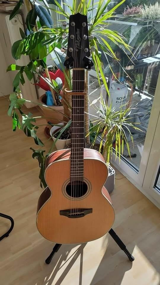 Gitaar Takamine G Series met Capo & Tas, Ophalen, Gebruikt, Klassieke of Spaanse gitaar, Met koffer