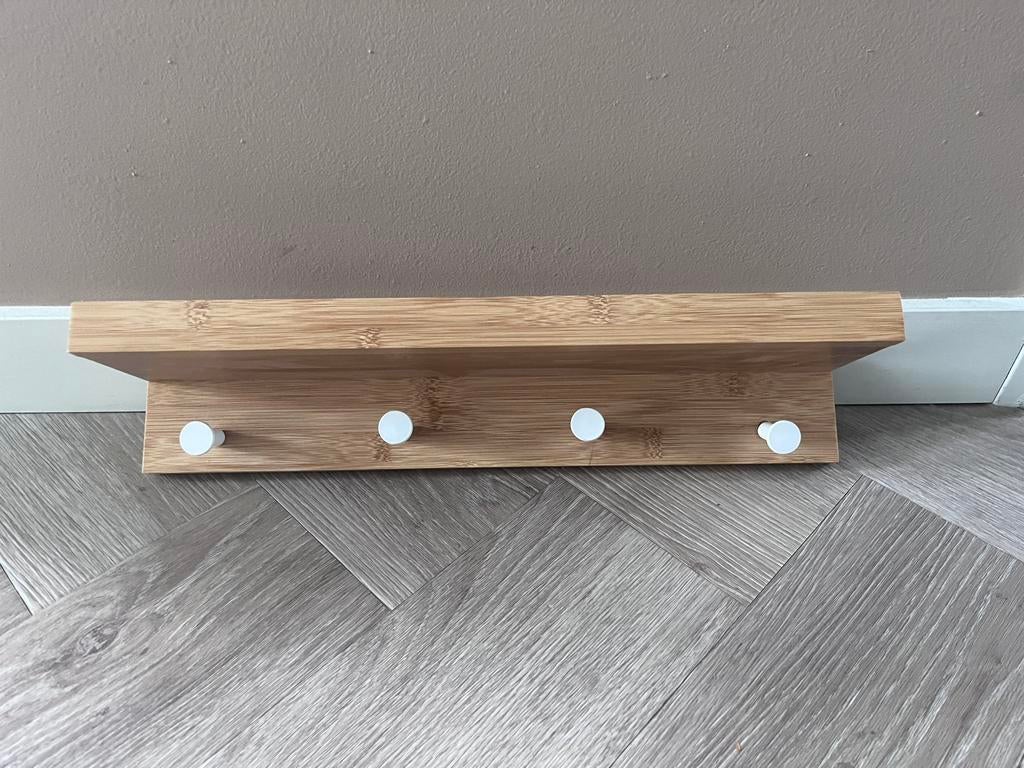 Kapstok eikenhout, Zo goed als nieuw, Minder dan 100 cm, Hout, Ophalen