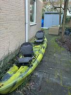 2-persoons vis kajak on top met stoelen - Zo goed als nieuw, Ophalen, Zo goed als nieuw, 2-persoons
