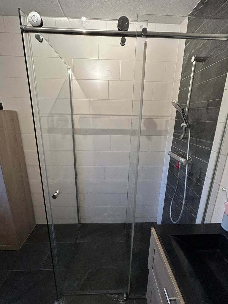 Glazen douchecabine, Huis en Inrichting, Ophalen, Gebruikt