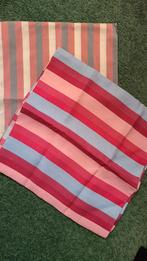 Zijden Langwerpig Knoopsjaaltjes - Streepdessin, Onbekend, Ophalen of Verzenden, Zo goed als nieuw