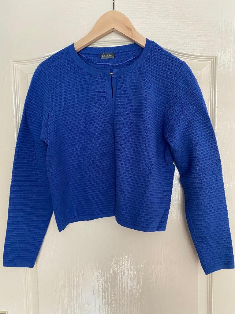 Kobalt kleurig vestje, Kleding | Dames, Truien en Vesten, Maat 38/40 (M), Blauw, Ophalen of Verzenden, Barbara Lebek