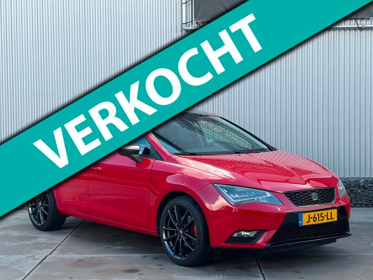Seat Leon 1.4 TSI FR, Panorama dak, Navi, Clima, Cruise, Car, Auto's, Seat, Bedrijf, Te koop, Leon, ABS, Airbags, Airconditioning