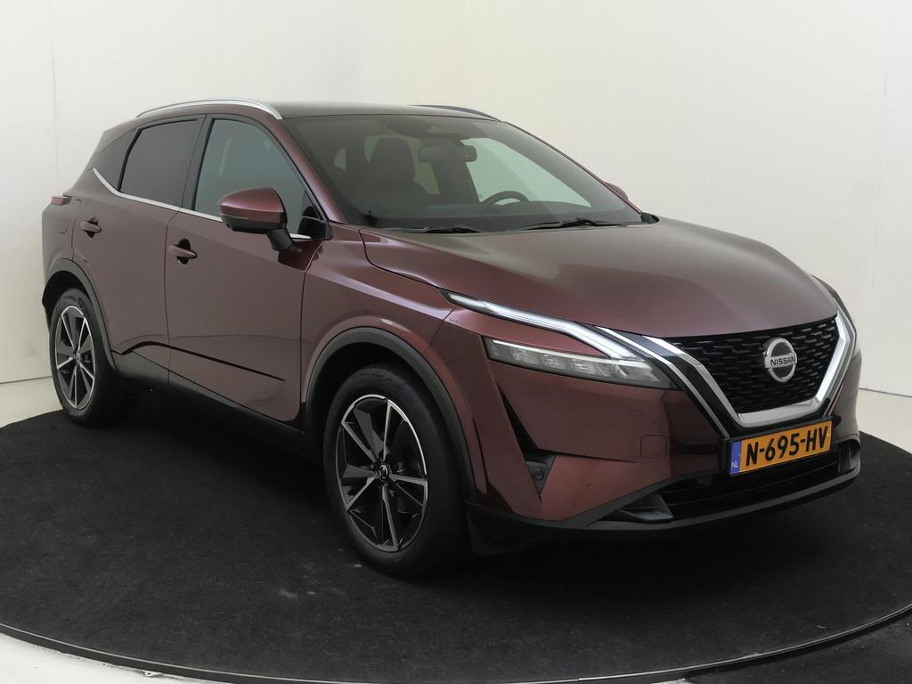 Nissan Qashqai 1.3 MHEV Xtronic Tekna Design Pack | Apple Ca, Euro 6, Leder en Stof, Origineel Nederlands, Adaptive Cruise Control