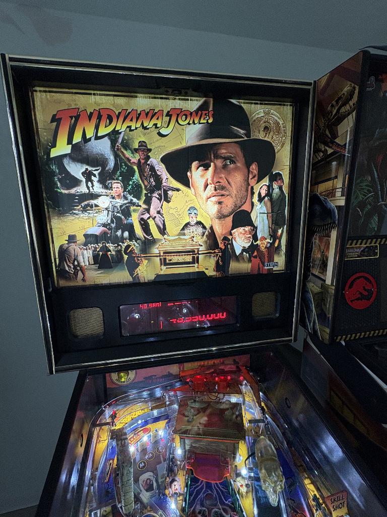 Flipperkast Stern Indiana Jones, Verzamelen, Automaten | Flipperkasten, Ophalen, Elektronisch, Stern, Zo goed als nieuw