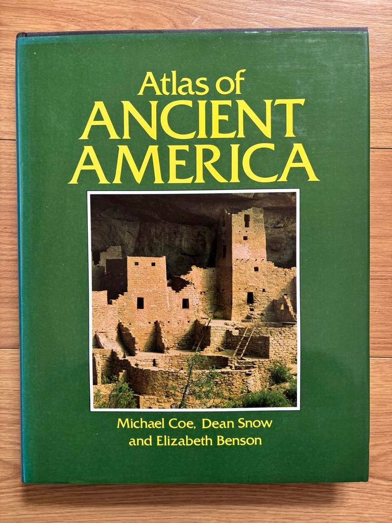 Atlas van het Oude Amerika - Geschiedenis en Kaarten, Boeken, Atlassen en Landkaarten, Gelezen, Overige atlassen, Overige gebieden