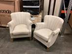 Twee Riviera Maison fauteuils, Ophalen, Gebruikt, 75 tot 100 cm, Stof