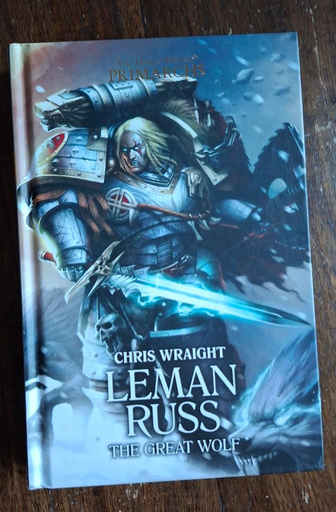 hardcover:Leman Russ: The Great Wolf /Warhammer, Ophalen of Verzenden, Zo goed als nieuw, Chris Wraight