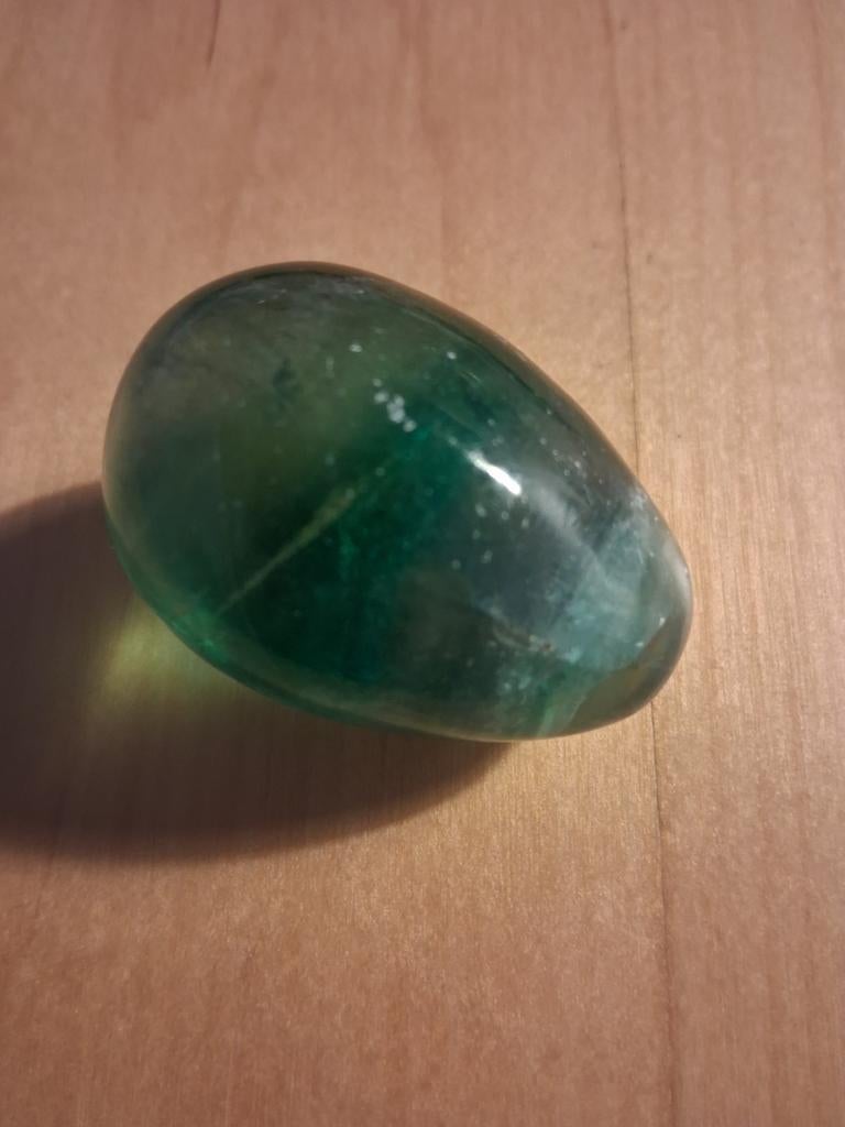Fluoriet ei-- afmeting 4 x 3 cm, Sieraden, Tassen en Uiterlijk, Edelstenen, Verzenden, Nieuw