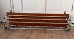 Retro kapstok hout chroom, Gebruikt, Minder dan 100 cm, Hout, Ophalen