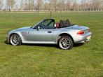 BMW Z3 Roadster 1.9(1998)–Zilver/Rood Leder–114.924 km, Achterwielaandrijving, Stoelverwarming, 4 cilinders, Cabriolet