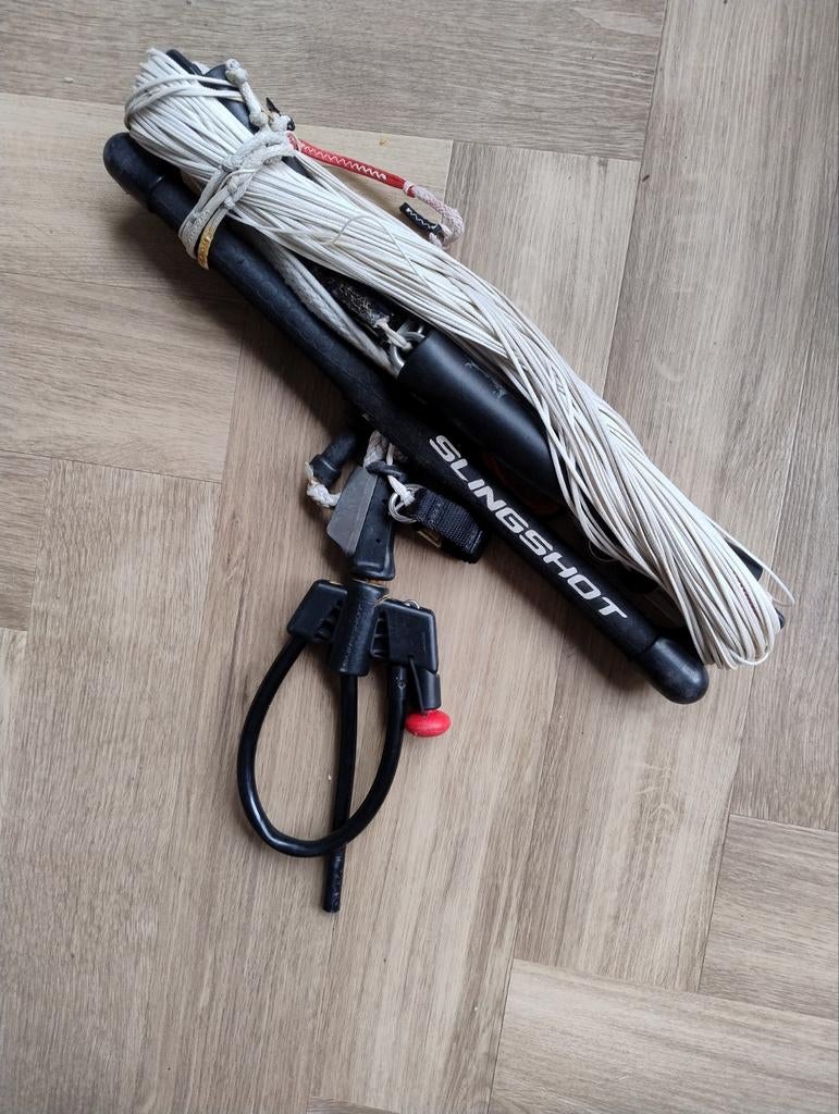 Slingshot bar, Watersport en Boten, Kitesurfen, Gebruikt, 9 m², Bar, Geen board