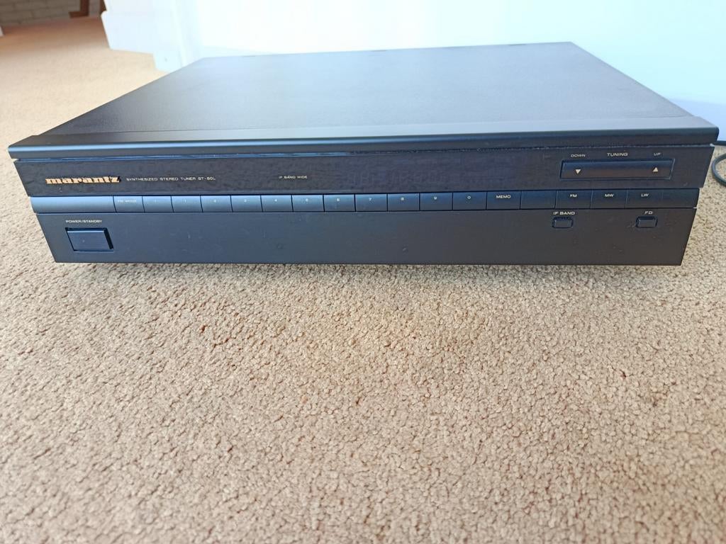 Marantz ST-50L tuner vintage, Audio, Tv en Foto, Dvd-spelers, Ophalen of Verzenden, Zo goed als nieuw, Overige merken
