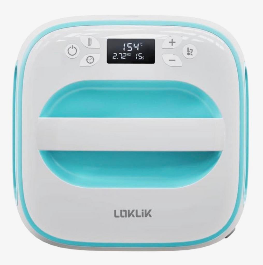 Loklik Easy Heat Press Verwarmingspers Blauw, Ophalen, Nieuw, Overige typen