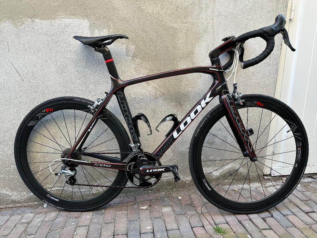 Look 695 Full Carbon racefiets in zeer goede staat, Fietsen en Brommers, 28 inch, Carbon, Heren, Look