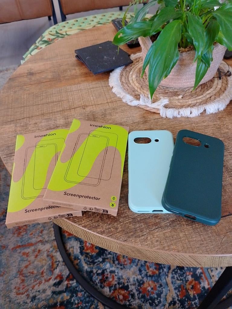 2x Siliconen Back Cover + Screenprotector Google Pixel, Ophalen of Verzenden, Nieuw, Hoesje of Tasje