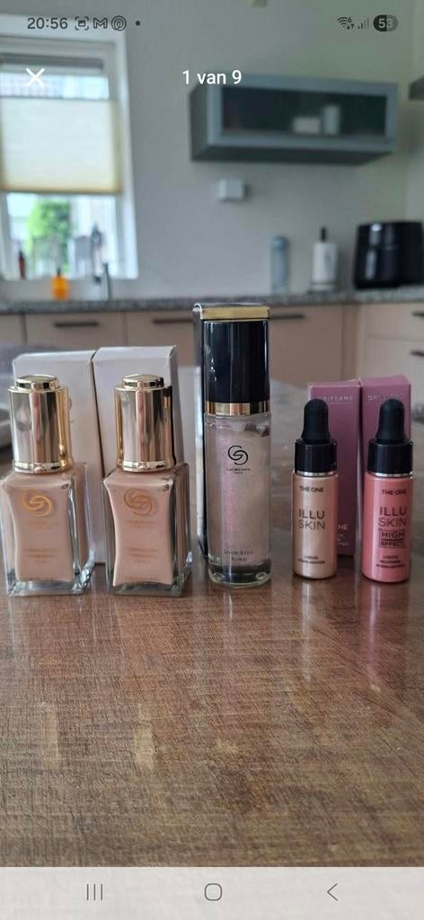 Oriflame producten NIEUW, Ophalen of Verzenden, Nieuw, Overige kleuren, Gehele gezicht