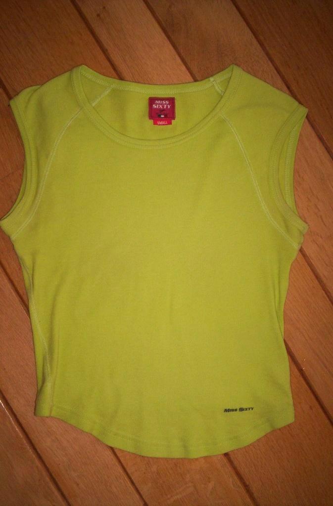 Miss Sixty t- shirt lime groen maat S, Kleding | Dames, T-shirts, Zo goed als nieuw, Maat 38/40 (M), Groen, Korte mouw, Ophalen of Verzenden