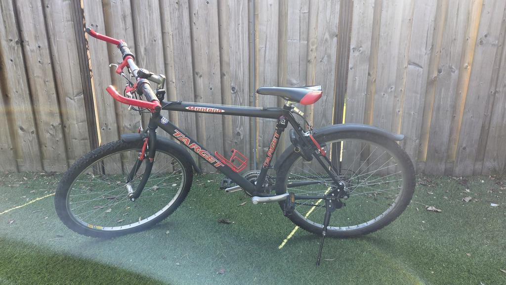 26 inch Target Montana Mountain Bike, Ophalen, Gebruikt, Meer dan 20 versnellingen
