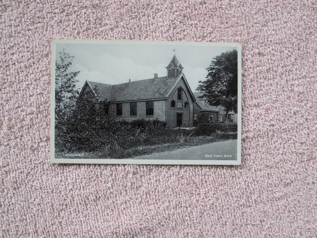 Lemelerveld , Ned Herv Kerk., Ophalen of Verzenden, 1920 tot 1940, Ongelopen, Overijssel