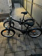 2 vouwfietsen, Fietsen en Brommers, Fietsen | Vouwfietsen, Ophalen, Gebruikt, Totaal opvouwbaar, 16 tot 18 inch