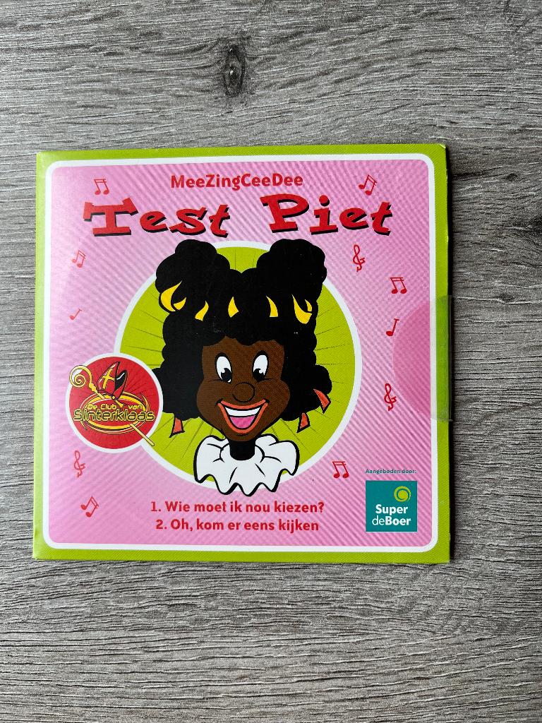 CD Test Piet MeeZingCeeDee, Ophalen of Verzenden, Zo goed als nieuw, Sinterklaas