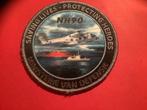 Badge van de NH 90 met velcro, Verzamelen, Ophalen of Verzenden, Landmacht, Nederland, Embleem of Badge