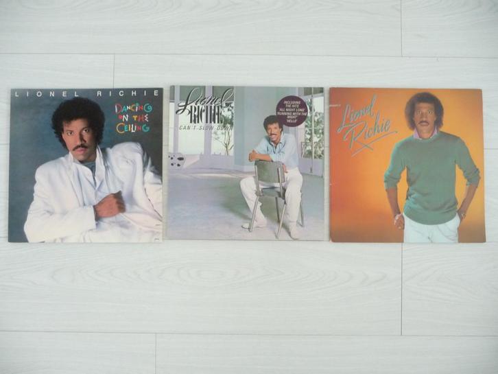 3lp box LIONEL RITCHIE - Motown Records 9116-3, 1986, Cd's en Dvd's, Vinyl | Pop, Gebruikt, 1960 tot 1980, 12 inch, Ophalen of Verzenden