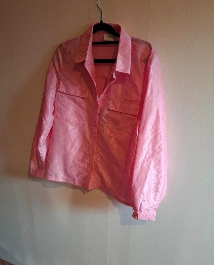 Mooie roze blouse van Vila - Maat 38, Maat 38/40 (M), Vila, Ophalen of Verzenden, Zo goed als nieuw