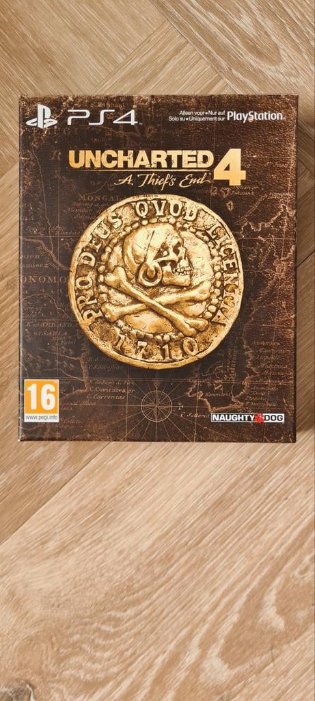 Uncharted 4 A Thief's End Special Steelbook Case Edition, Spelcomputers en Games, Games | Sony PlayStation 4, Avontuur en Actie
