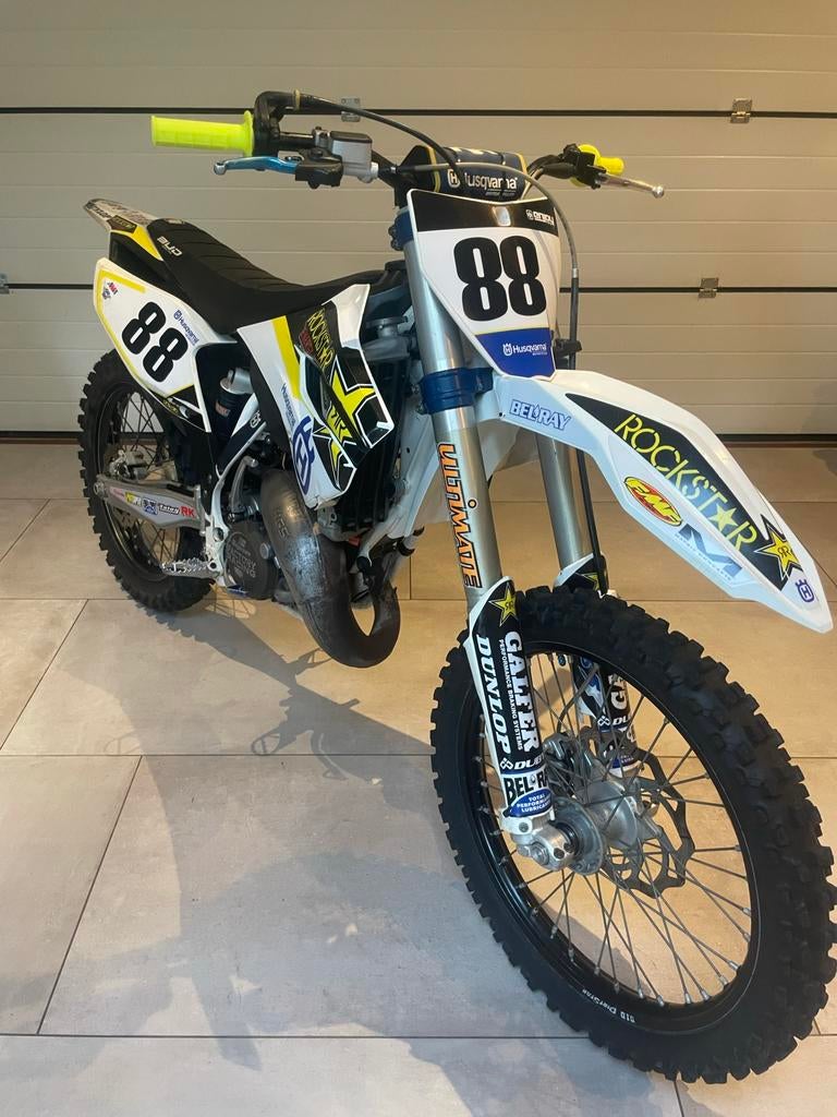 Husqvarna TC 125 cc Crossmotor, Gebruikt, Particulier, Crossmotor, 11 kW of minder