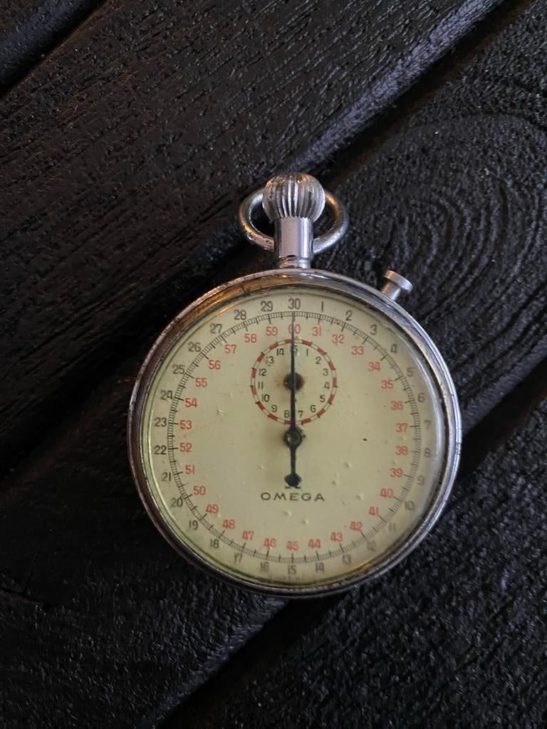 Vintage Omega Stopwatch - Klassiek Tijdmeetinstrument, Antiek en Kunst, Antiek | Gereedschap en Instrumenten, Ophalen of Verzenden