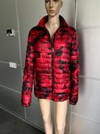 i639 Airforce maat 40=M jas winterjas jack puffer rood/zwart, Maat 38/40 (M), Airforce, Ophalen of Verzenden, Zo goed als nieuw