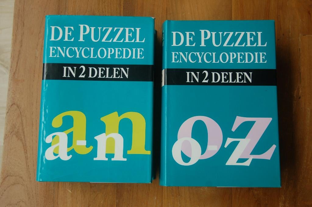 De Puzzelencyclopedie in 2 delen, Ophalen, Minder dan 500 stukjes