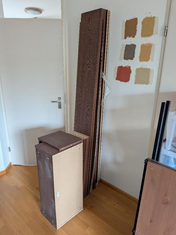 Billy boeken kast 3x, Huis en Inrichting, Kasten | Boekenkasten, Gebruikt, 50 tot 100 cm, 200 cm of meer, 25 tot 50 cm, Met plank(en)