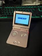 Game Boy Advance SP AGS-101 - Rose metallic, Ophalen of Verzenden, Gebruikt, Game Boy Advance SP