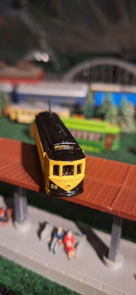 Bachmann Trolley Tram N Spoor 1:160 in ovp, Hobby en Vrije tijd, Overige merken, Ophalen of Verzenden, Zo goed als nieuw, Analoog