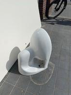 Wit toilet zonder stortbak, Doe-het-zelf en Verbouw, Sanitair, Ophalen of Verzenden, Gebruikt, Toilet