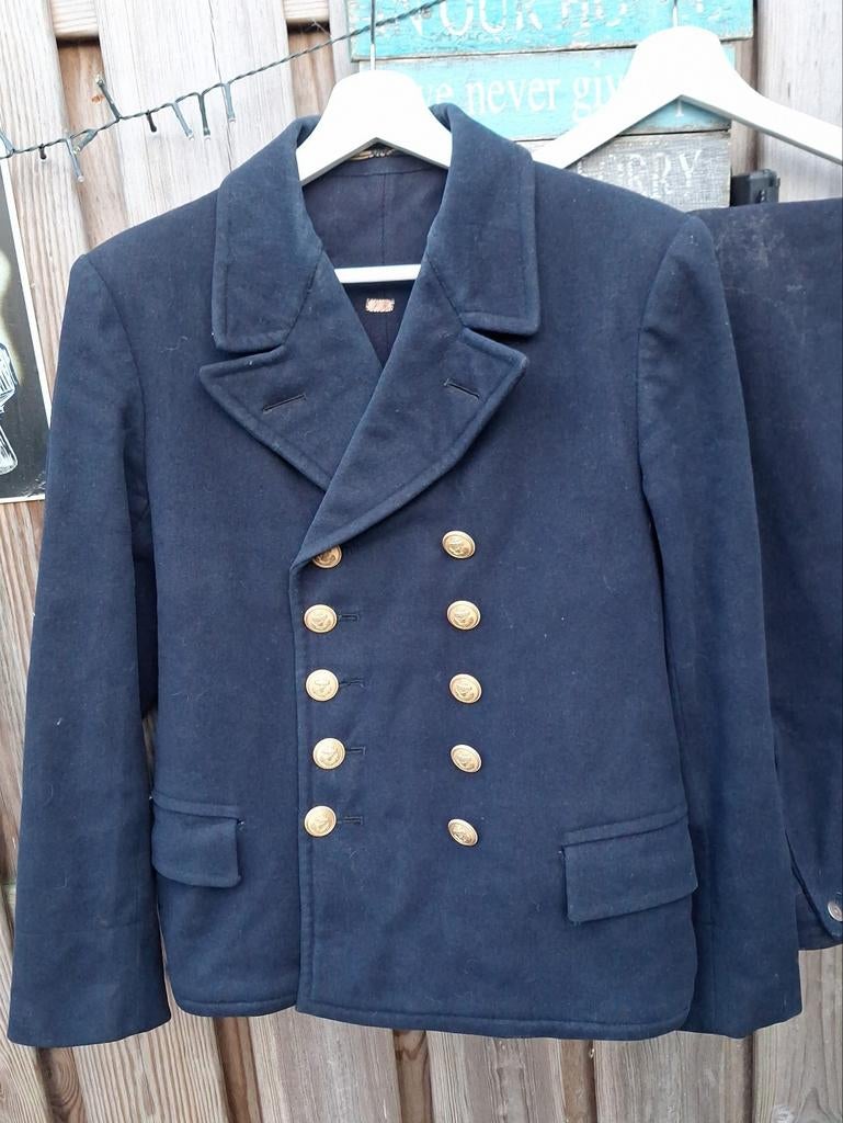 WO2 Duits - Kriegsmarine Colani Uniformjacke - Jas, Verzamelen, Ophalen of Verzenden, Marine, Duitsland, Embleem of Badge