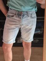 Jack & Jones lichtblauwe denim shorts, Kleding | Heren, Spijkerbroeken en Jeans, Blauw, W32 (confectie 46) of kleiner, Ophalen of Verzenden