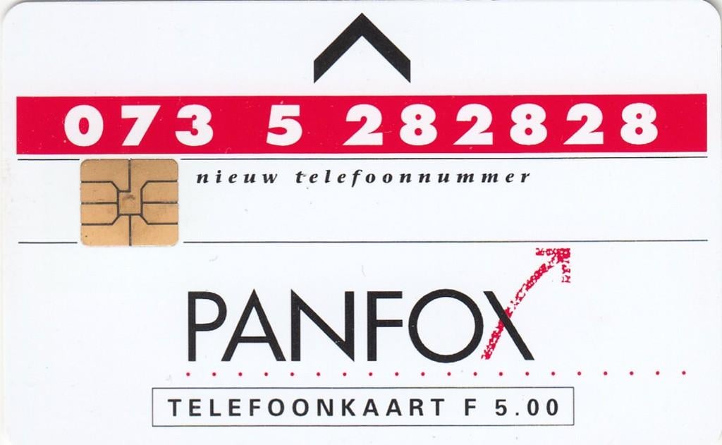 Telefoonkaart CRD195 Panfox ongebruikt, Verzamelen, Ophalen of Verzenden, Nederland