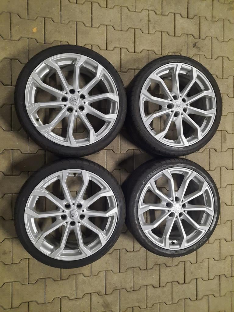 19 inch velgen 5×112 AUDI A3 A4 B9 VW GOLF PASSAT SEAT SKODA, Auto-onderdelen, Banden en Velgen, 19 inch, Gebruikt, Banden en Velgen