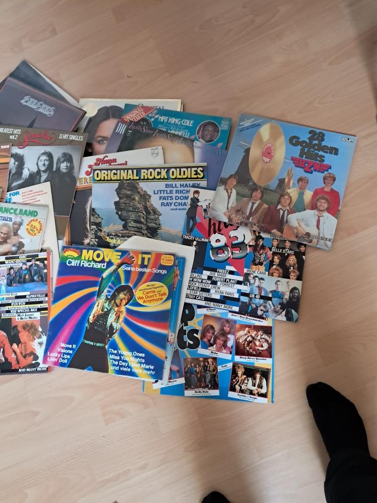 LP's en Elvis Box - Diverse genres, veel gebruikt, 1x nieuw, Ophalen of Verzenden, Gebruikt
