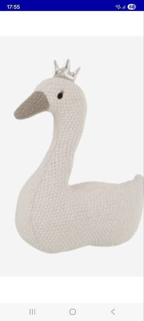 J LINE  Knuffel Zwaan, Ophalen of Verzenden