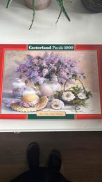 Castorland puzzel 1000 st flower day, Ophalen of Verzenden, 500 t/m 1500 stukjes, Zo goed als nieuw