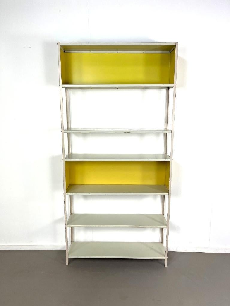 Metalen kast Asmeta, ontworpen door Friso Kramer in 1953., Ophalen, Gebruikt, 50 tot 100 cm, 150 tot 200 cm