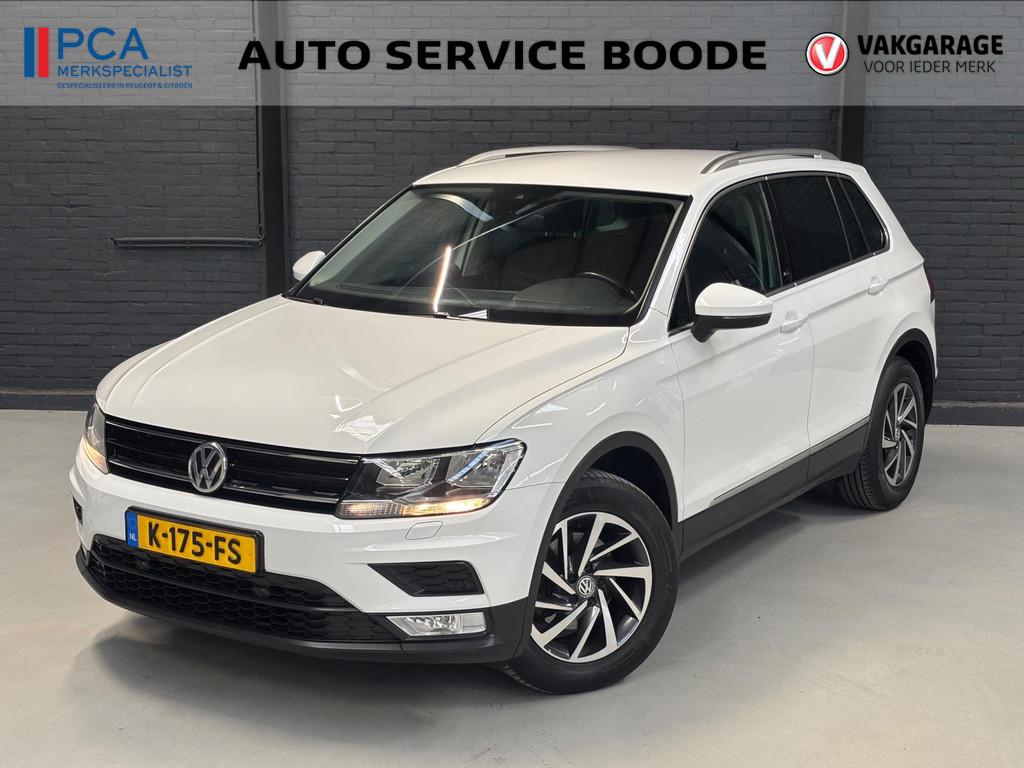 Volkswagen Tiguan 1.4 TSI (125 pk) Sound - trekhaak - adapti, Auto's, Volkswagen, Voorwielaandrijving, Gebruikt, 4 cilinders, Traction-control