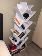 Witte Boekenkast 150 cm hoog, Ophalen, Met plank(en), Gebruikt, 50 tot 100 cm