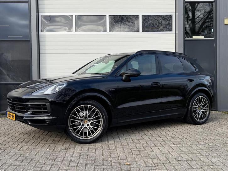 Porsche Cayenne 3.0 V6 462pk E-Hybrid Platinum E, Auto's, Porsche, Bedrijf, Te koop, Cayenne, Lederen bekleding, Metallic lak