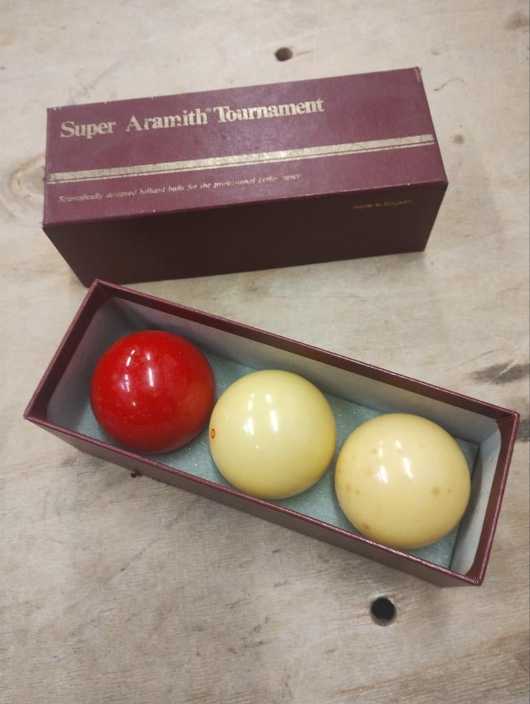 Super Aramith Tournament biljartballen set, Ophalen of Verzenden, ., ., .